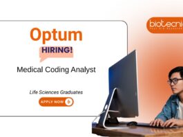 Medical Coding Analyst Job at Optum. CPC jobs in Hyderabad. Bachelor's in Life Sciences Candidates Apply Now!