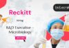 Reckitt R&D Executive – Microbiology hiring