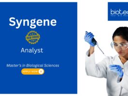 Syngene Biological Sciences Job, for Analyst Role. Hiring Analyst – Pharmacokinetics & Immunogenicity Assays at Immunogenicity Research Lab.