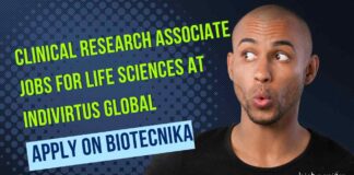 CRA Vacancies For Life Sciences at Indivirtus Global