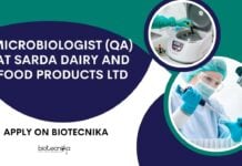 Microbiologist (QA) at Sarda Dairy and Food Products Ltd.