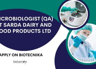 Microbiologist (QA) at Sarda Dairy and Food Products Ltd.