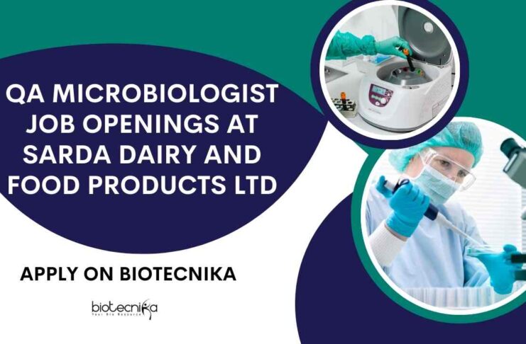 QA Microbiologist Job Openings