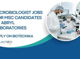 Microbiologist Jobs For MSc Candidates