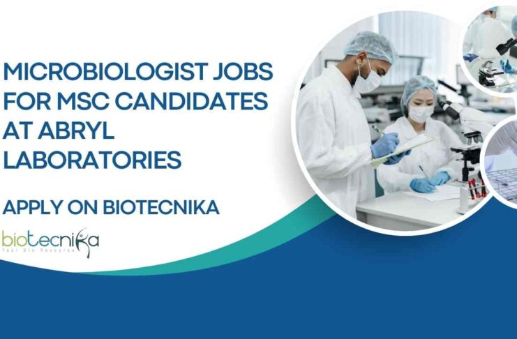 Microbiologist Jobs For MSc Candidates