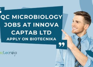 QC Microbiology Jobs at Innova Captab Ltd
