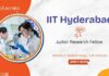 Masters in Biotechnology / Life Sciences IIT Hyderabad Junior Research Fellow