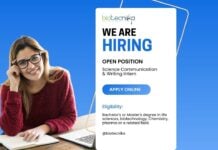 Science Communication & Writing Intern