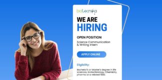Science Communication & Writing Intern