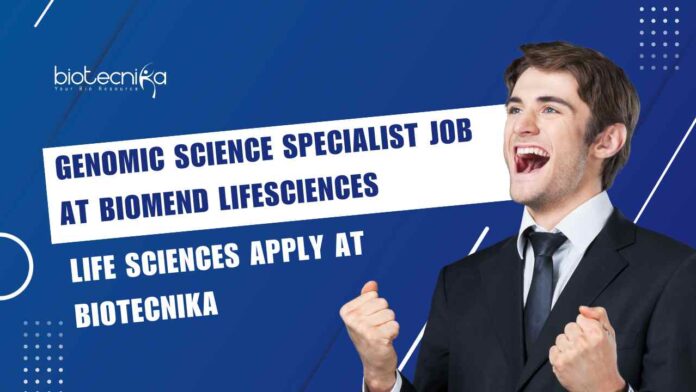 MSc Bioinformatics Jobs at Biomend Lifesciences