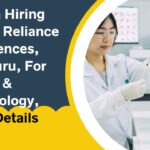 MSc Biotech & Microbiology Job Vacancies at Reliance Life Sciences