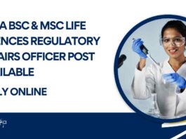 Life Sciences Regulatory Affairs Vacancy