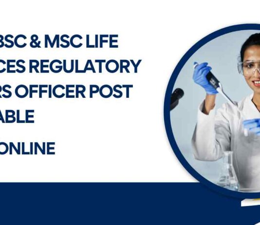 Life Sciences Regulatory Affairs Vacancy