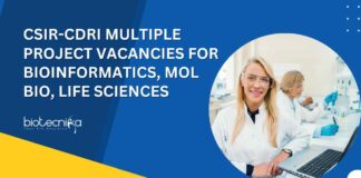 Bioinformatics Latest Job Openings