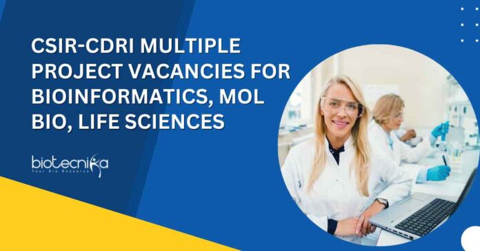 Bioinformatics Latest Job Openings