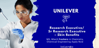  R&D Jobs at Unilever | Apply Now for Research Executive Role | MS/MTech Freshers Jobs