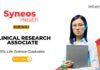 Clinical Research Jobs at Syneos Health BS Life Science Graduates Apply Now