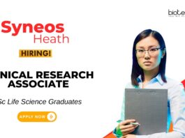 Clinical Research Jobs at Syneos Health BS Life Science Graduates Apply Now