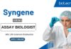 Life Science Jobs at Syngene | MSc Graduates Apply Now for the Assay Biologist Role
