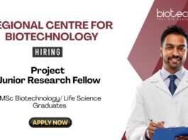Research Jobs at RCB | MSc Life Science Graduates Apply Now For The JRF Role
