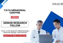 Copy of Walk-In Interview for Project Research Scientist Position at Tata Memorial Centre