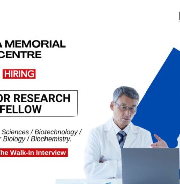 Copy of Walk-In Interview for Project Research Scientist Position at Tata Memorial Centre