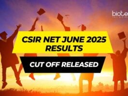Cut Off For CSIR NET June 2025