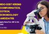 MSc Bioinformatics Govt Jobs at DRDO-DIBT
