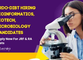 MSc Bioinformatics Govt Jobs at DRDO-DIBT
