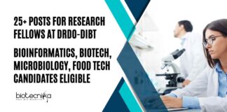 Govt MSc Bioinformatics Job Openings at DRDO-DIBT