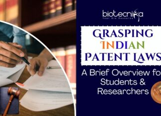 Indian Patent Laws: Simplified eBook for Students and Researchers. Understand Patent filing, costs, and Patentable inventions in India.