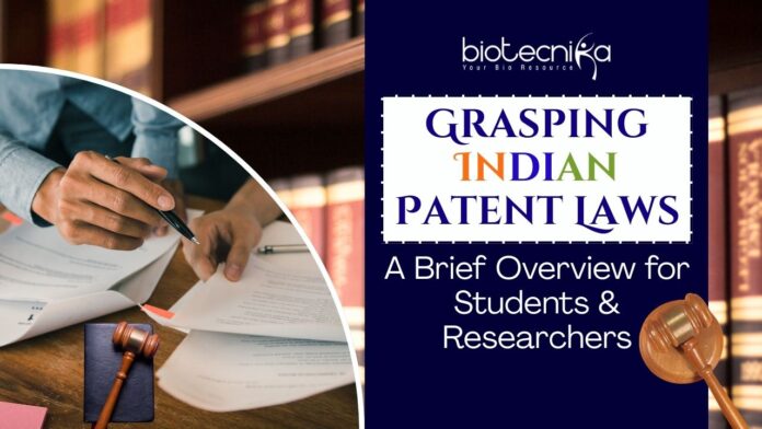 Indian Patent Laws: Simplified eBook for Students and Researchers. Understand Patent filing, costs, and Patentable inventions in India.