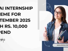 FSSAI Internship Applications Sept 2025