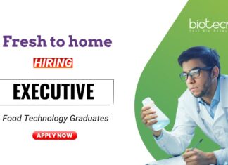 Food Technology Jobs at Fresh To Home Apply Now for the Executive Role  (1)