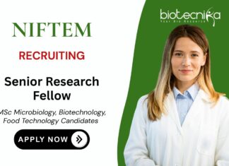 Food Technology Jobs at NIFTEM Apply Now for Senior Research Fellow Position
