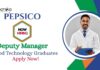 Food Technology Jobs at PepsiCo | Apply Now For The Deputy Manager Role