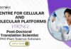 Freshers Job at C-CAMP | Apply Now For The Post-Doctoral Translation Scientist Role