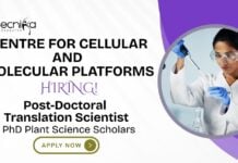 Freshers Job at C-CAMP | Apply Now For The Post-Doctoral Translation Scientist Role