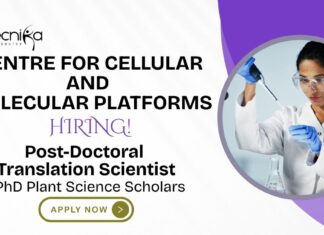 Freshers Job at C-CAMP | Apply Now For The Post-Doctoral Translation Scientist Role