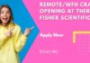 Remote/WFH CRA Job Openings