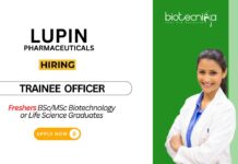 Freshers Jobs at Lupin Pharmaceuticals Biotechnology Graduates Apply Now for the Trainee Officer Role