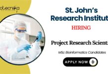 Freshers MSc Bioinformatics Jobs at St John's Research Institute Apply Now 