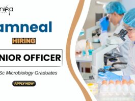 Freshers Microbiology Jobs at Amneal MSc Graduates Apply Now for the Senior Officer Position