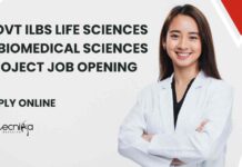 Biomedical Sciences Job Openings at ILBS