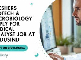 Freshers Biotech & Microbiology Jobs at Medusind