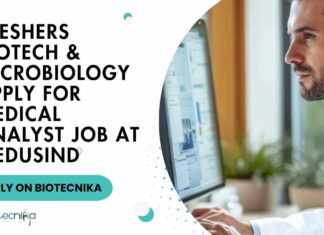 Freshers Biotech & Microbiology Jobs at Medusind