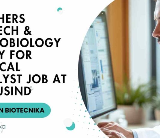 Freshers Biotech & Microbiology Jobs at Medusind