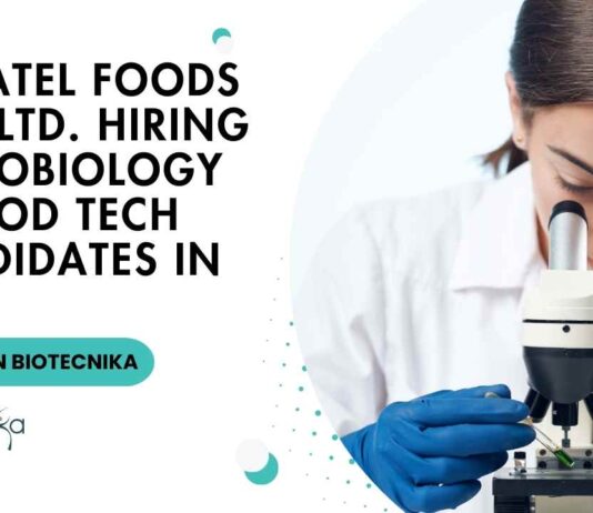 BSc Food Technology Recent Jobs in QC