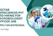 Microbiologist Officer Jobs at Nectar Lifesciences Pvt Ltd
