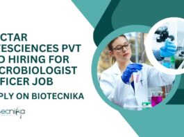 Microbiologist Officer Jobs at Nectar Lifesciences Pvt Ltd
